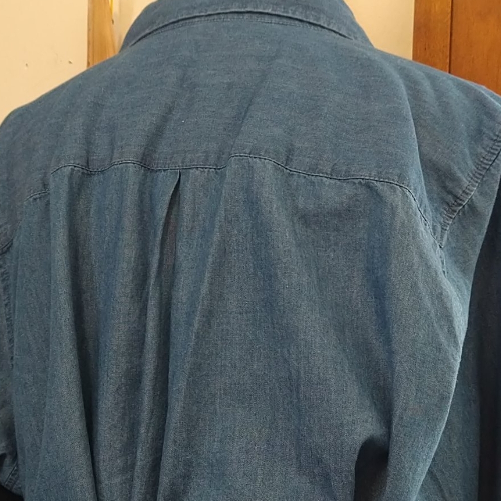 CJ BANKS Denim Shirt - Picture 7 of 7